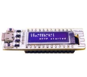 Arduino NodeMCU için 0.91 inç OLED ekran 128X32 beyaz ESP8266 Wifi Kit8 geliştirme kurulu