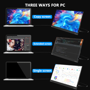 ポータブルミニモニター付きタッチ良好15.6 \ "IPSパネルスクリーンエクステンダー用ラップトップMac PC PS4/5スイッチ14 \" ラップトップスクリーン - Product Image 6