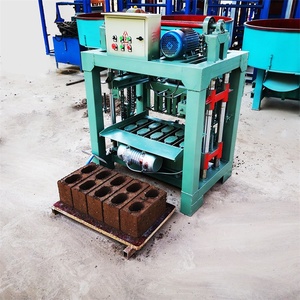 Hohl zement Ziegel Handpresse kleine Industries and hohl manuell betätigte Block herstellungs maschine Produktions linie - Product Image 2