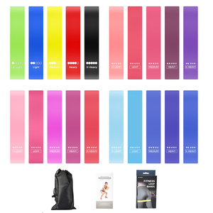 Juego de bandas de resistencia de látex Amyup con logotipo personalizado, bandas elásticas de bucle para fitness, rollo de resistencia elástica, banda de ejercicio de entrenamiento de gimnasio - Product Image 5