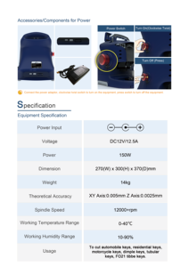 Kukai CNC Beta <strong>Key</strong> Duplicating Machine Locksmith Tools Car <strong>Key</strong> <strong>Cutter</strong> - Product Image 5