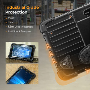Tablet 10.1 4g antipolvere e impermeabile ip67 nfc robusto tablet pc computer 1000nit tablet pc industriale robusto
