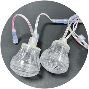 DC12V 60MM Mushromm Horse Running Rides Smd5050 <strong>Programming</strong> Digital Dream Color RGB Amusement <strong>Pixel</strong> Led Turbo <strong>Light</strong> - Product Image 5