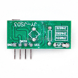 TX RX 433mh ricevitore trasmettitore 433Mhz RF modulo trasmettitore e ricevitore 5V DC 433MHZ Wireless S - Product Image 6
