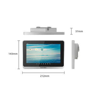 Android киоск 8 дюймов сенсорный экран Pos цена чекер со сканером штрих-кода ER210 - Product Image 4