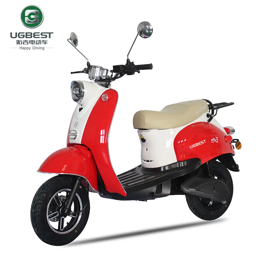 EEC roda dua dewasa 45km/jam Retro, sepeda motor skuter listrik 2000w motor skuter listrik untuk dewasa