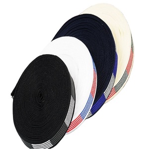 Cinta elástica de poliéster plegable Multicolor personalizada, banda elástica, accesorio de ropa de cintura para costura, producto de cincha - Product Image 1