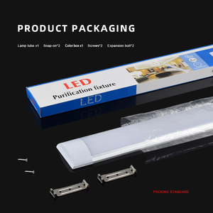 T5คู่4Ft นำแสงเชิงเส้น Linkable นำแสงร้านแสงร้อน8Ft คู่หลอด Led แบบบูรณาการสำหรับสำนักงาน T5 - Product Image 2
