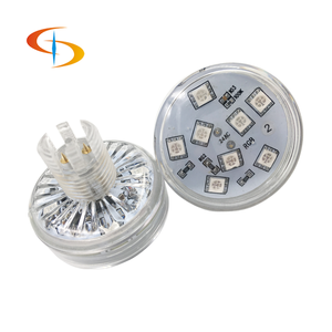 ไฟ LED 12ดวง48มม. 360องศาหลากสีกันน้ำ AC24V LED 5050จุด RGB ไฟโปรแกรมอัตโนมัติ - Product Image 3