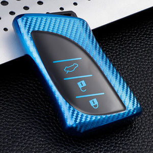 Karbon Fiber TPU araba Lexus NX UX LC için akıllı anahtar kılıf kapak kabuk Fob LX RX UX200 UX250H ES200 esfob LS500 LC500H koruyucu olduğunu - Product Image 6