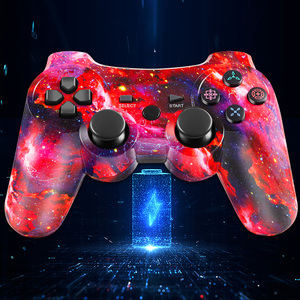 ワイヤレスゲームコントローラPc Gamepad PC用USBジョイスティックハンドルコントロールジョイパッドMando Manette - Product Image 1