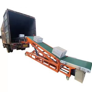 <strong>Conveyor</strong> With Ramp Telescopic Belt <strong>Conveyor</strong> for Truck <strong>Loading</strong> and <strong>Unloading</strong> - Product Image 6