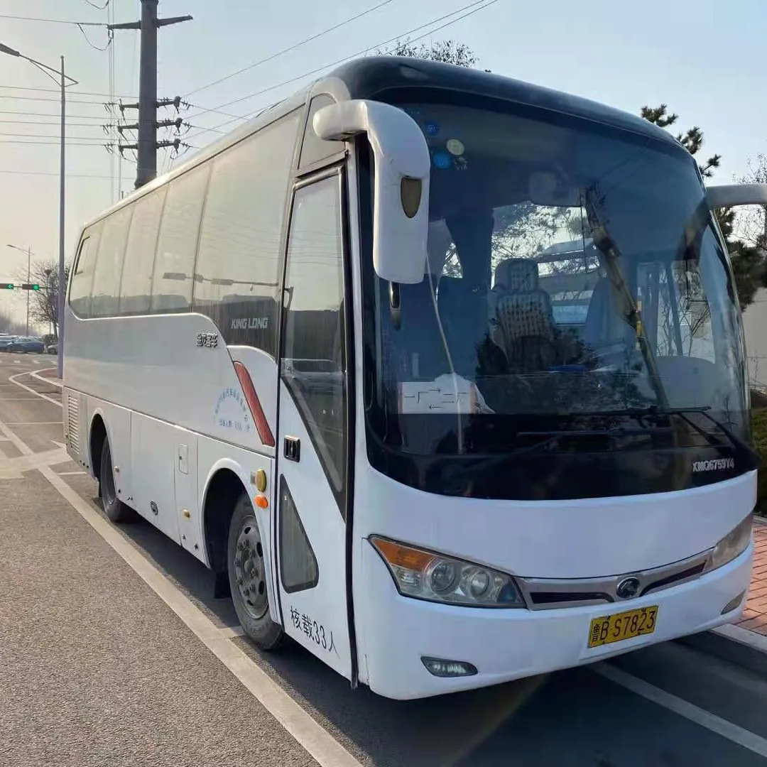 KINGLONG 2013 Year Used Bus 33 Seats Emission 3 High Quality Non Commercial Vehicles