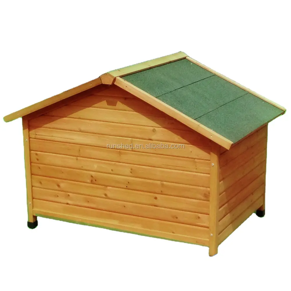 Уличный домик для больших собак, высокое качество, деревянная собачья будка с подогревом, ящик для собак на продажу