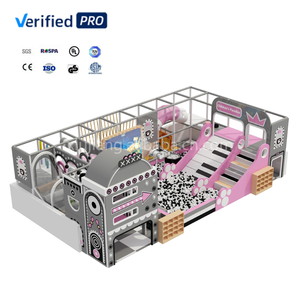 Sıcak satış ticari kapalı eğlence parkı ekipmanları çocuk oyun yazılımı platformu renkli okul vesilesiyle - Product Image 1