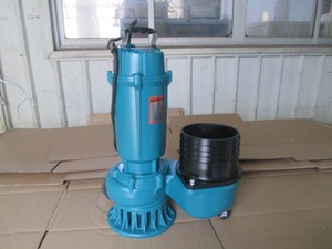 GIDROX QDX大出口6英寸3kw 4hp高流量低扬程水泵浮子开关潜水泵