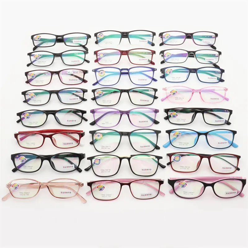 Wholesale China Custom TR90 Eyewear Optical Eye Glasses Frames Spectacle Squared Eyeglasses Frames 2022