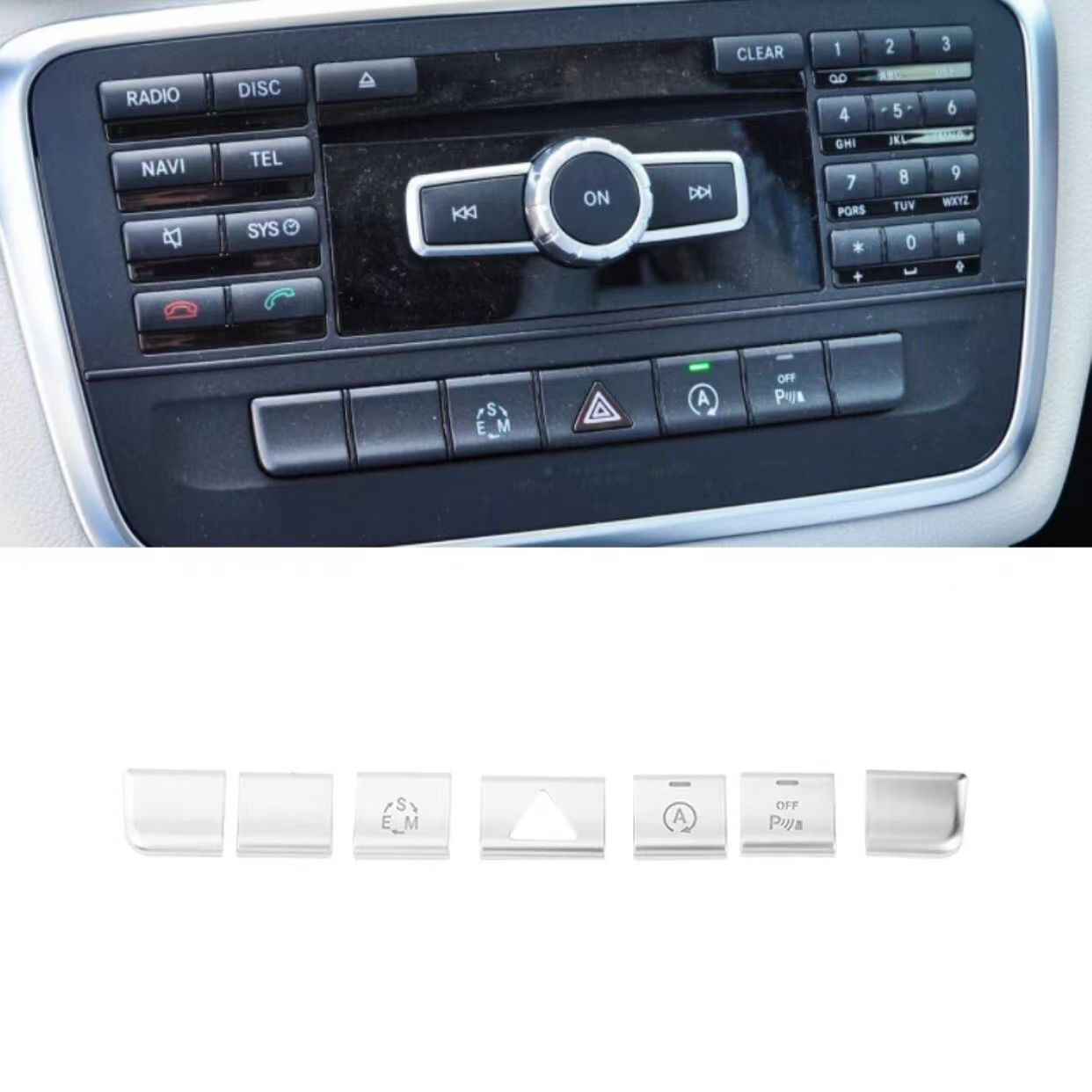 7 buttons sticker type A