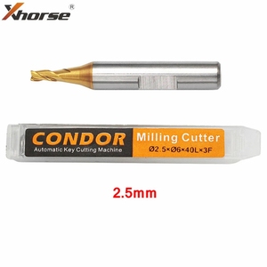 Xhorse CONDOR Milling <strong>Cutter</strong>/Probe 1.0/1.5/2.0/2.5mm Carbide for XC MINI Plus Dolphin XP005 XP007 XC002 <strong>Key</strong> Cutting Machines - Product Image 5