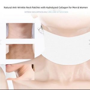 Neck Wrinkle Patches 24 <strong>K</strong> <strong>Gold</strong> Collagen Neck Fine Line Pads Firming Tightening &amp; Moisturizing <strong>Mask</strong> for Neck Line