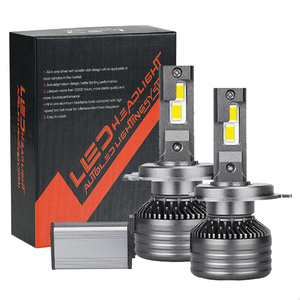 V25 30000 lm de alta potência 180W H4 conduziu a lâmpada Tubo de cobre dobro luzes conduzidas para o carro conduziu a lâmpada do farol 6000K