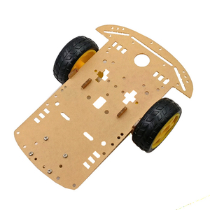Kit de chasis inteligente de 2 ruedas, Robot, coche inteligente, educación