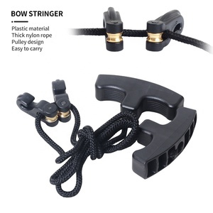 Tiro con arco Ballesta Cocking Rope Stringer T Handle Crossbow Draw Assist Crossbow Pull Cord Cuerda Cocker String Assist Tool - Product Image 1