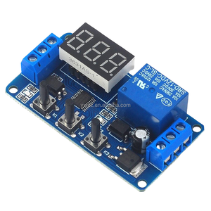 YXT Display digitale LED tempo ritardo modulo relè scheda DC 12V controllo programmabile Timer interruttore triger modulo ciclo con custodia - Product Image 4