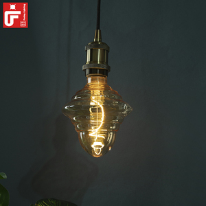 不規則な形状のLedスパイラルソフトフィラメントLed電球Ledフレキシブルフィラメント電球Ledフィラメント電球デザインランプ装飾 - Product Image 4