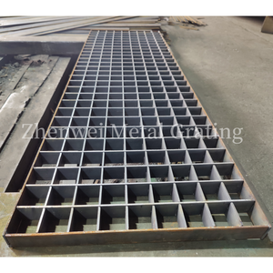 排水系统用定制尺寸镀锌压锁格栅中东标准金属钢格栅 - Product Image 4