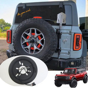 ไฟล้อสำรองสำหรับฟอร์ด Bronco 2021 2022 2023 2/4ประตู Plug And Play Wheel Light 3rd เบรคที่สามไฟแดงสด - Product Image 1