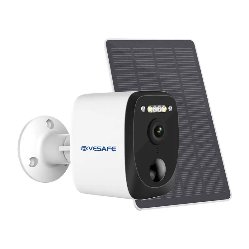 Vesafe Outdoor Solar Wireless Kamera Wifi Überwachung intelligente Vollfarb Nachtsicht 4G Batterie Kamera Hersteller
