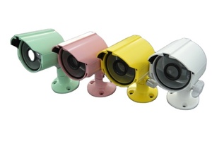 KC certificazione in Corea telecamera impermeabile mini bullet con 1/3 sensore CMOS 5M 21 pz LED interlock CDS lingua OSD coreano - Product Image 2