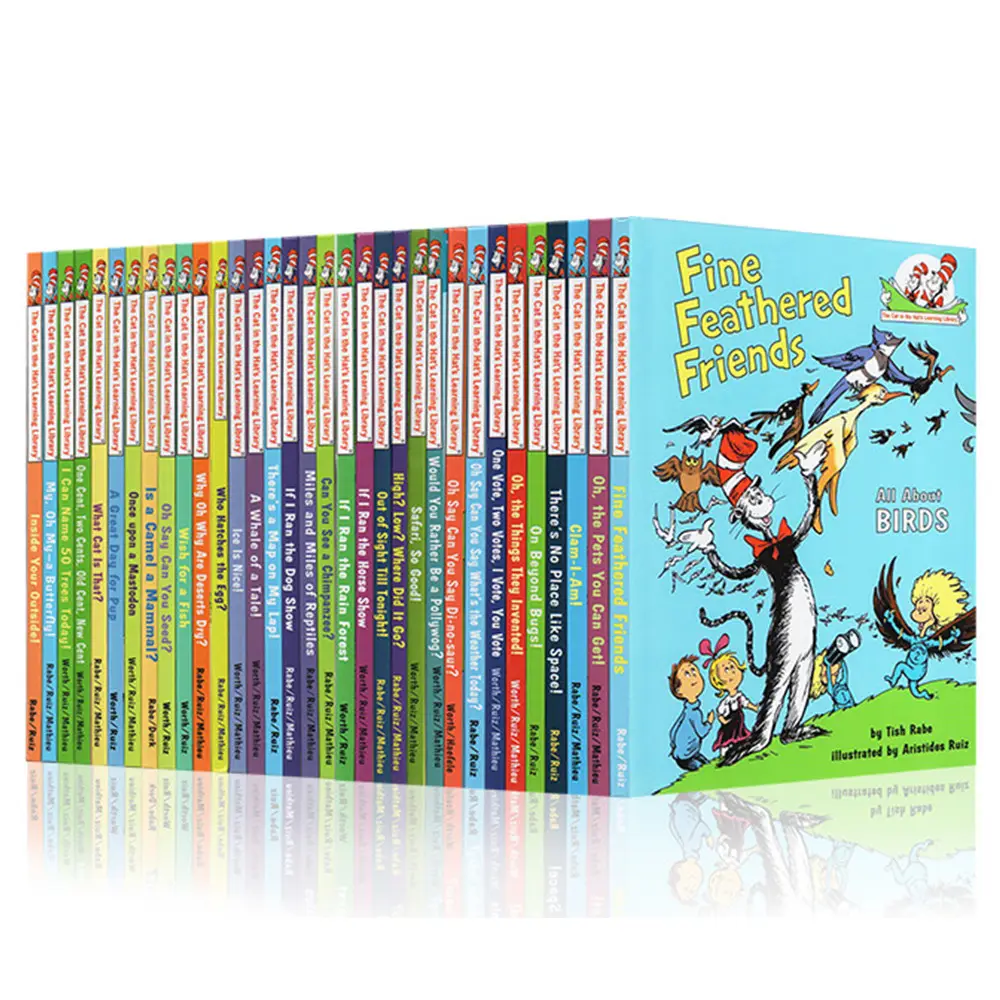 33 books/set Dr seuss Series Popular Science Picture Book for Children Gift English original