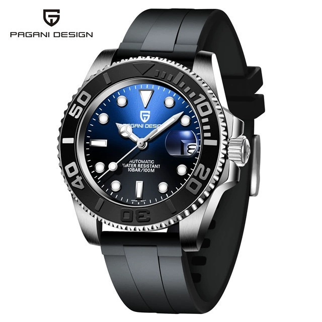 Rubber blue black