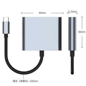 <strong>Computer</strong> <strong>Networking</strong> 3 in 1 USB C Hubs USB C to 4K HD MI, USB C, USB 3.0 - Product Image 2