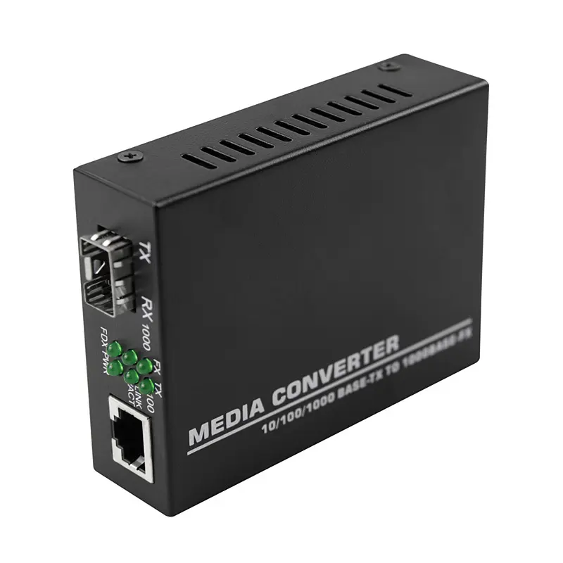 Mini Ftth-Convertidor de medios de fibra SFP multimodo