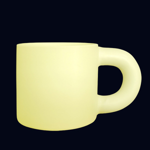 ModernQiu批发定制不同设计和标志陶瓷杯个性化咖啡杯厚手柄 - Product Image 3