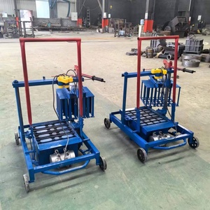 Venta caliente nueva máquina de fabricación de ladrillos de cemento fijo multifuncional, máquina de moldeo de bloques semiautomática - Product Image 3