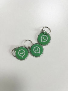 Özel NFC epoksi reçine etiketi anahtarlık NFC Google İnceleme etiketi anahtarlık sosyal medya paylaşımı için - Product Image 3