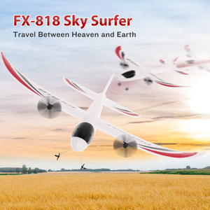 2023 FX818遥控飞机2.4G EPP遥控飞机滑翔机玩具带发光二极管灯儿童礼品户外固定翼飞机 - Product Image 4
