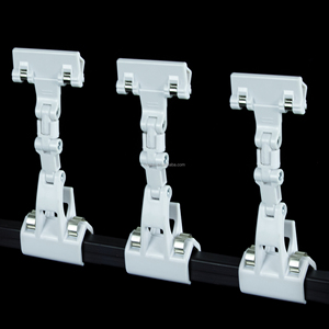 POP Clipss Display Tag Clipss prezzo striscia titolari di plastica trasparente clip Pop porta segno per scaffale etichetta grande magazzino personalizzato - Product Image 4