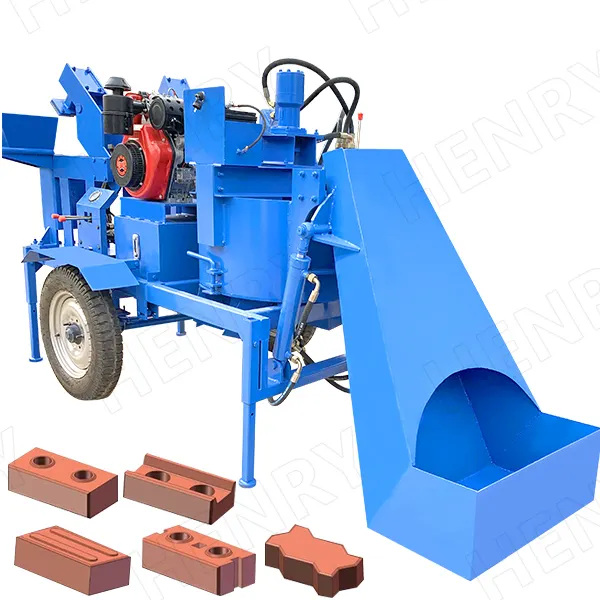 Автоматическая гидравлическая машина для производства кирпича из глины M7M1 Lego
