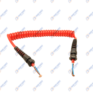 Multi-use Strong Elasticity Flexible <strong>2</strong> <strong>Core</strong> <strong>2</strong>.5 Sqmm PUR/PVC Spring Spiral Cable for Automotive System and Tower System - Product Image 5