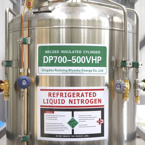 210L 2.3MPa工厂使用焊接绝缘液氩/氮/二氧化碳/氧气杜瓦瓶出售 - Product Image 2