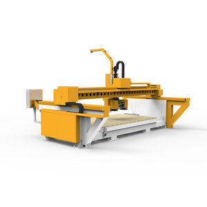 Efficient Stone Machinery 2113 4 <strong>Axis</strong> Stone <strong>CNC</strong> <strong>Router</strong> 3D Stone State Making Machine with <strong>Rotation</strong> Spindle - Product Image 5