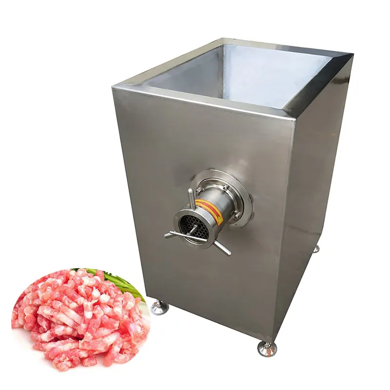 Moedor de carne industrial de aço inoxidável, moedor manual de carne congelada para venda