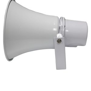 Altavoz de bocina blanca, amplificador incorporado opcional, compatible con 4g/WIFI/IP/SIP/POE, salida de modo de red, altavoz de bocina pasivo activo de 30W - Product Image 2