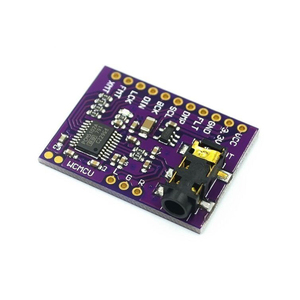 PCM5102A 24-Bit dijital ses modülü CJMCU-5102 pHAT 3.5mm Stereo jak ses mukavva eğitim makinesi için ahududu Pi için