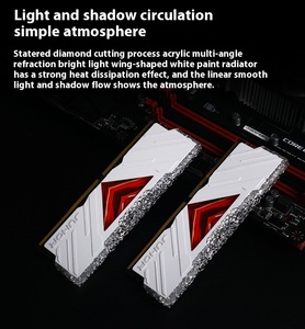 JUHOR 16G 32G DDR4 3200 3600 Memoria <span class=keywords><strong>Ram</strong></span> Rgb Ddr4 Dimm <span class=keywords><strong>Ram</strong></span>デュアルチャネルSunningデスクトップメモリラム - Product Image 5